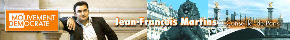 Regard démocrate sur Paris – le blog de Jean-François Martins , conseiller de Paris MoDem